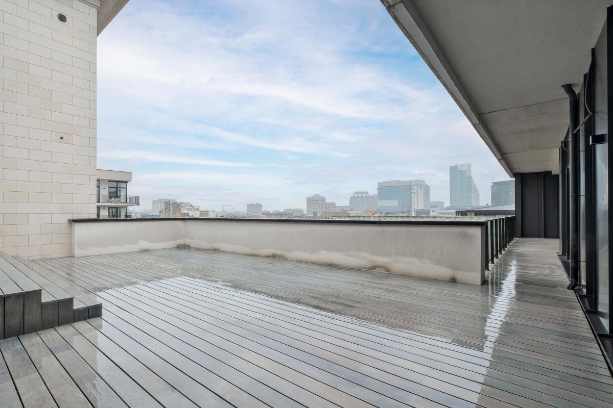 Penthouse d’exception avec terrasses et vue sur Bruxelles