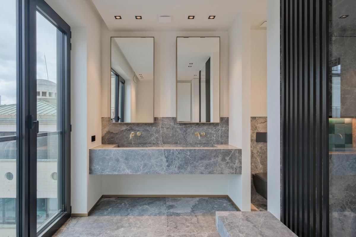Penthouse d’exception avec terrasses et vue sur Bruxelles