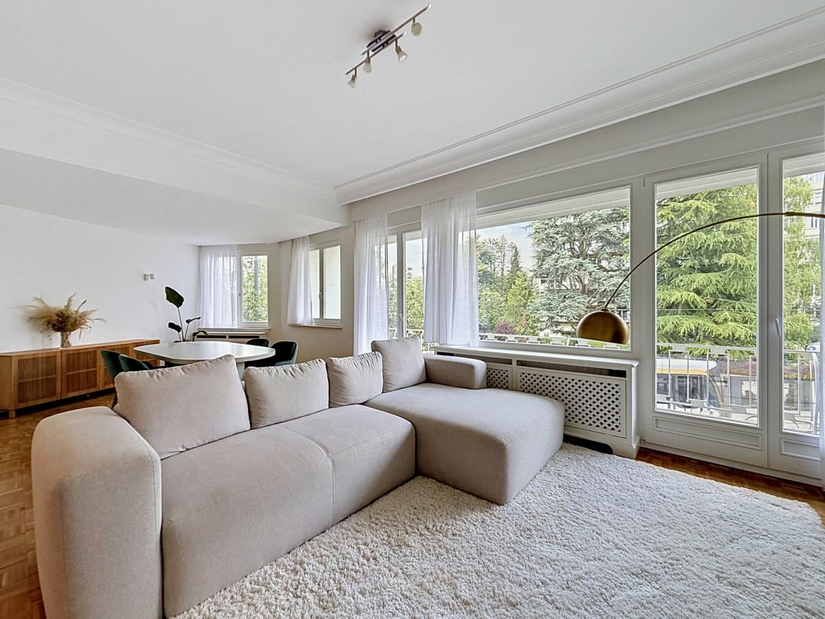 Roosevelt : Bel appartement meublé de 4 chambres + terrasse