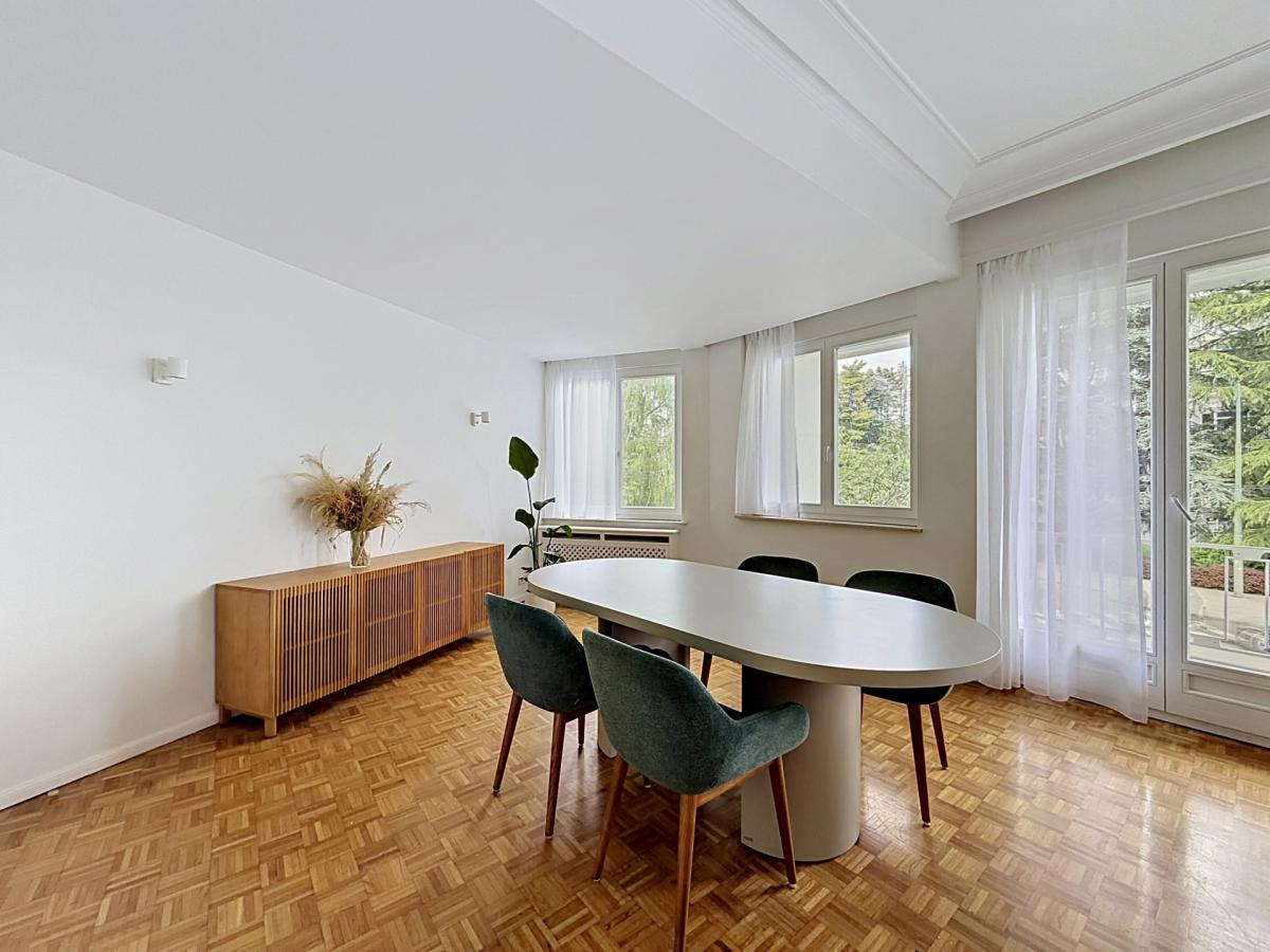 Roosevelt : Bel appartement meublé de 4 chambres + terrasse