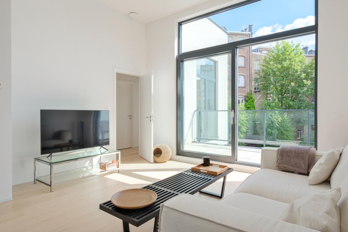 Pl. Stéphanie, superbe appartement 2 chambres + terrasse.
