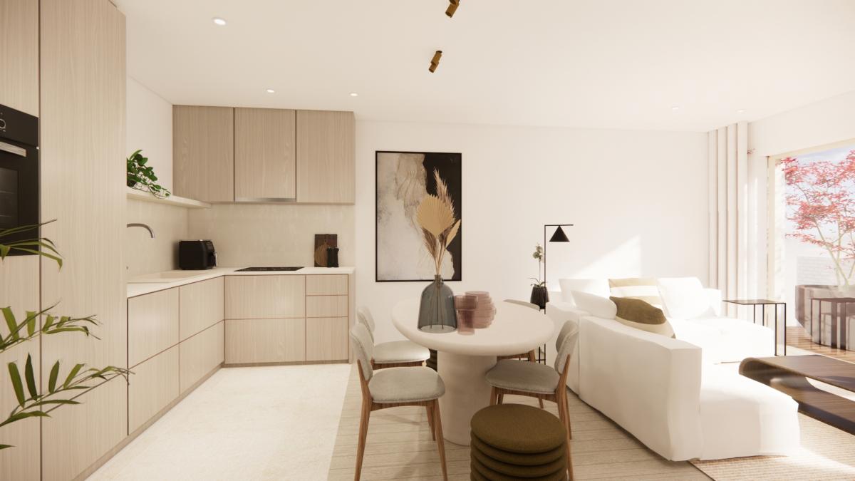 projet Fantine, penthouse 104m² 3ch terr 15,60m²