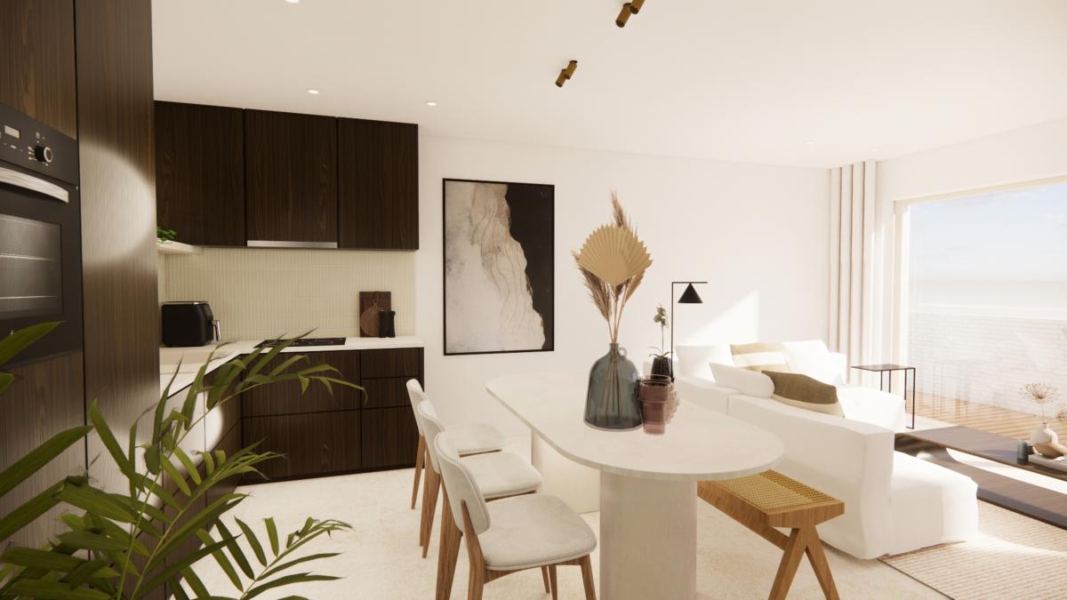 projet Fantine, penthouse 104m² 3ch terr 15,60m²