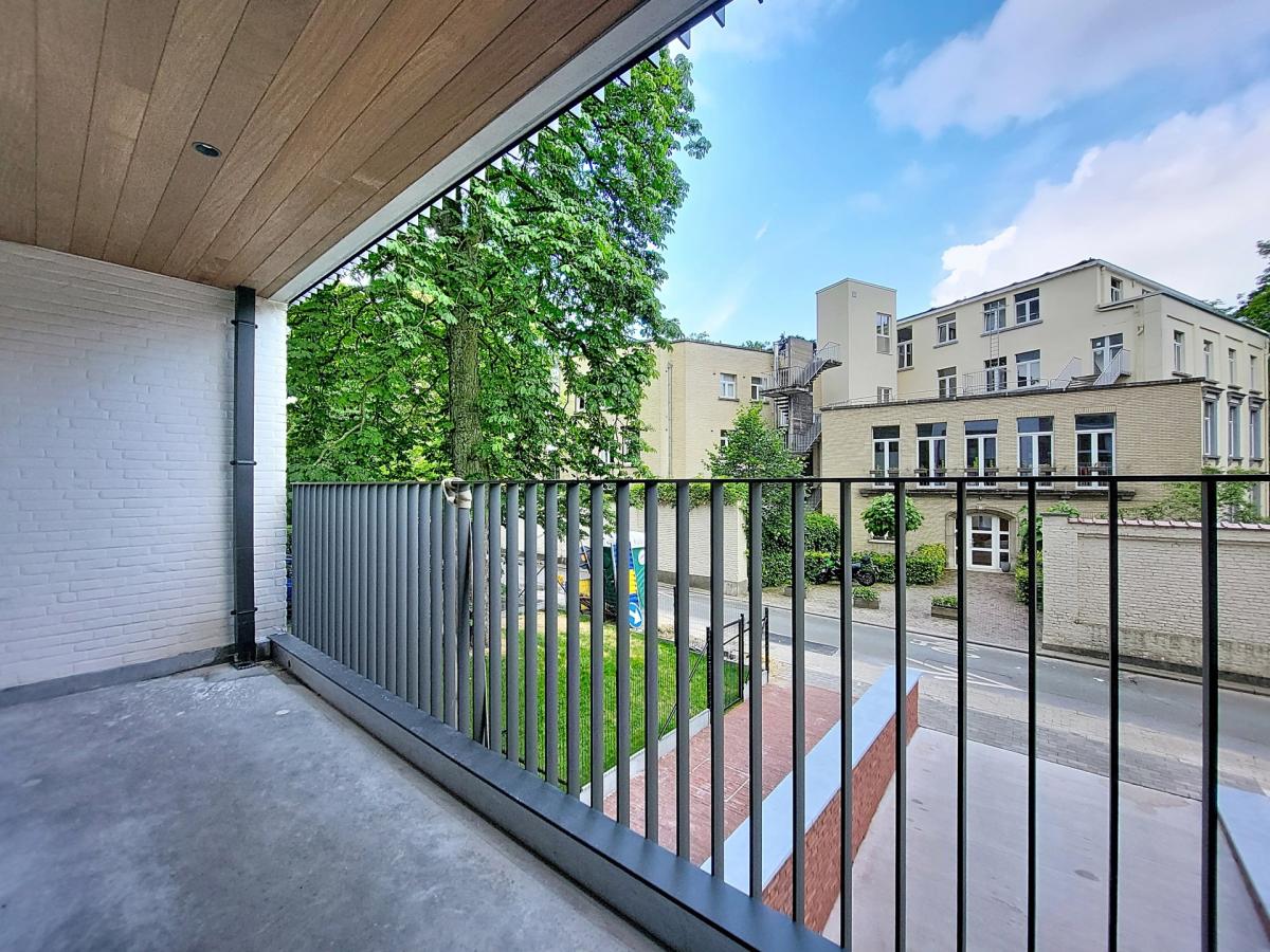 Wolvendael/Azande : NEUF 1er étage 2ch. avec terrasse PEB A-