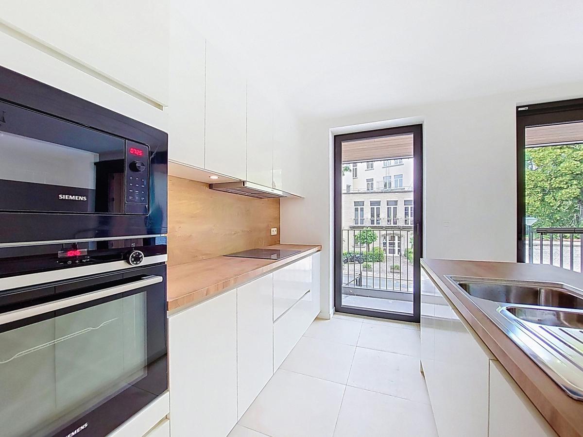 Wolvendael/Azande : NEUF 1er étage 2ch. avec terrasse PEB A-