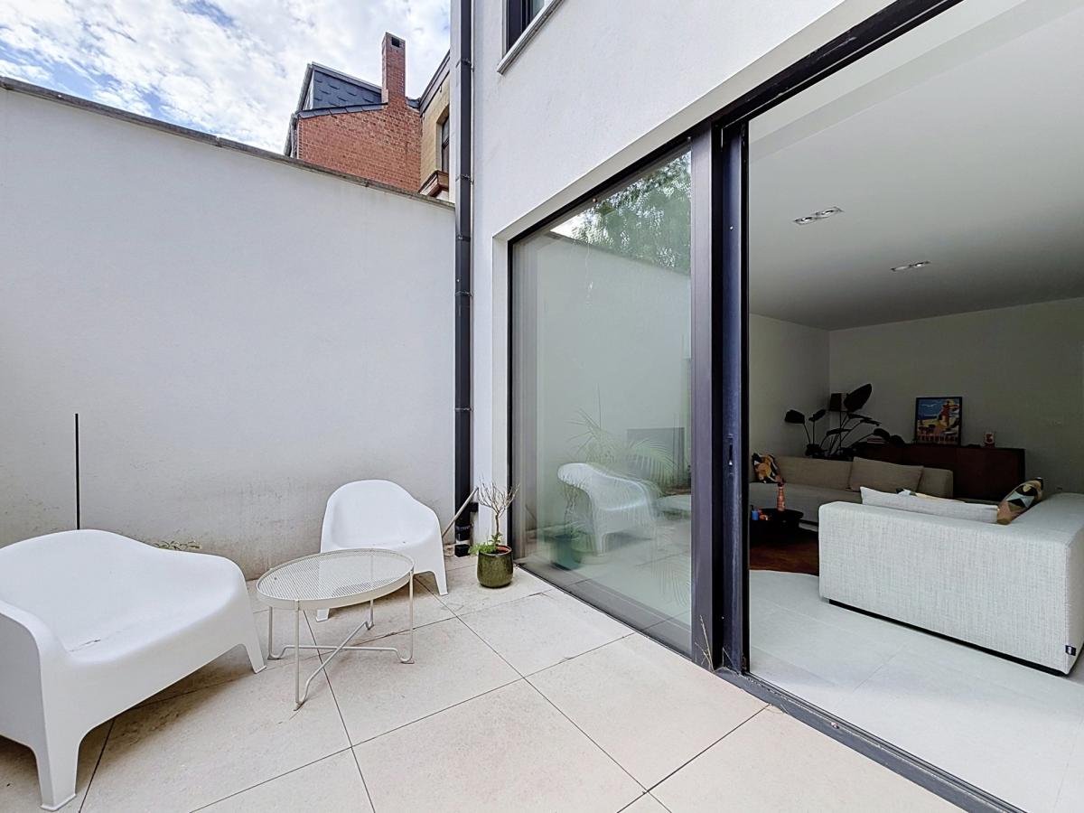 Berkendael : Magnifique appartement + terrasse ± 20 m²