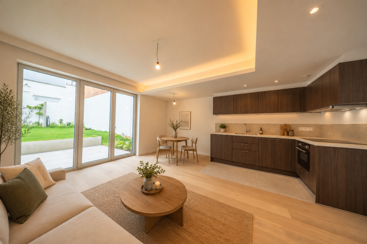 Projet été superbe duplex avec terrasse + jardin 