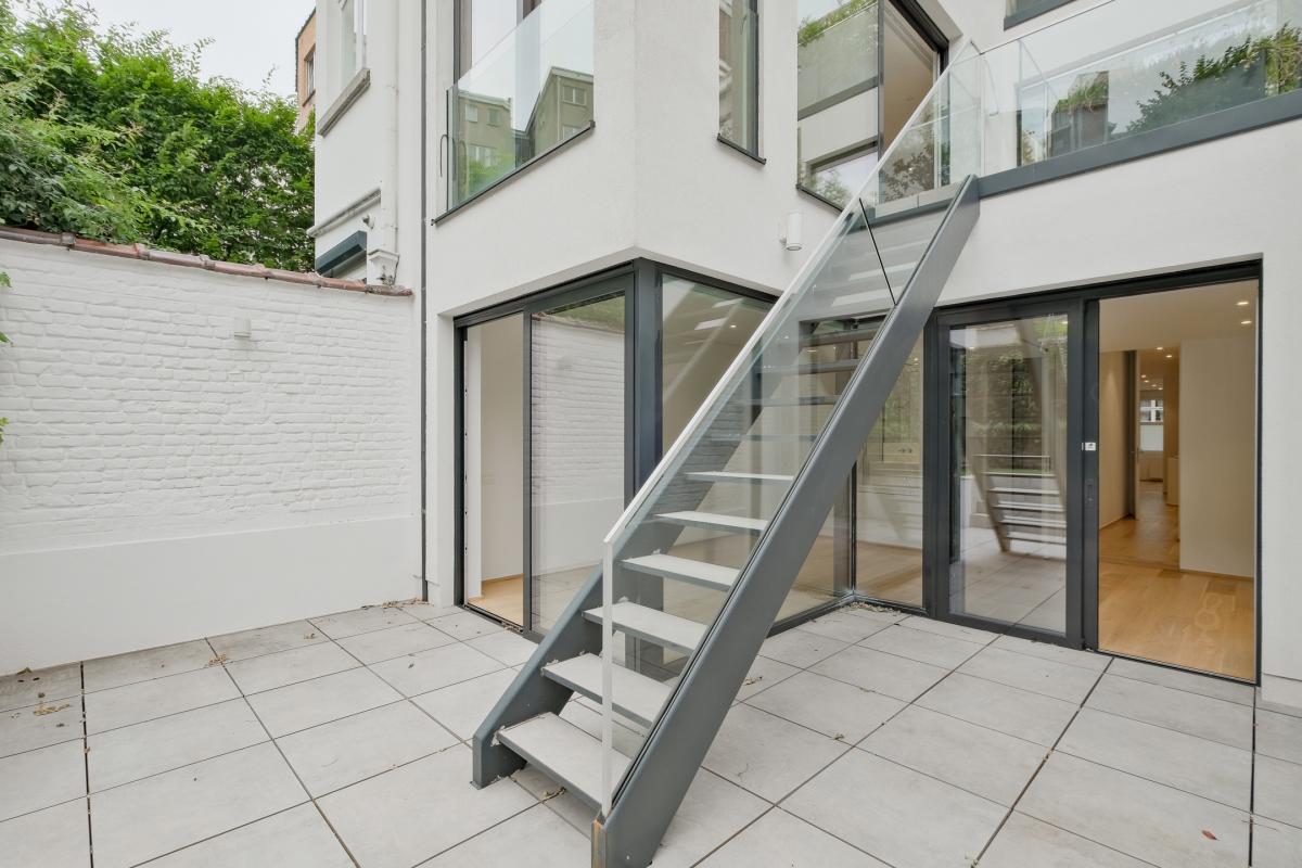 Brugmann : Superbe triplex 4 chambres + jardin
