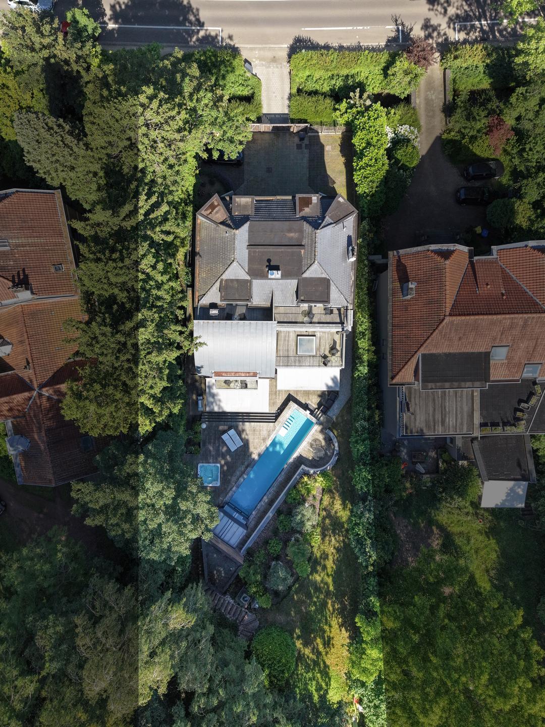 Villa neuve de ± 690 m² bruts avec piscine et prof. libérale