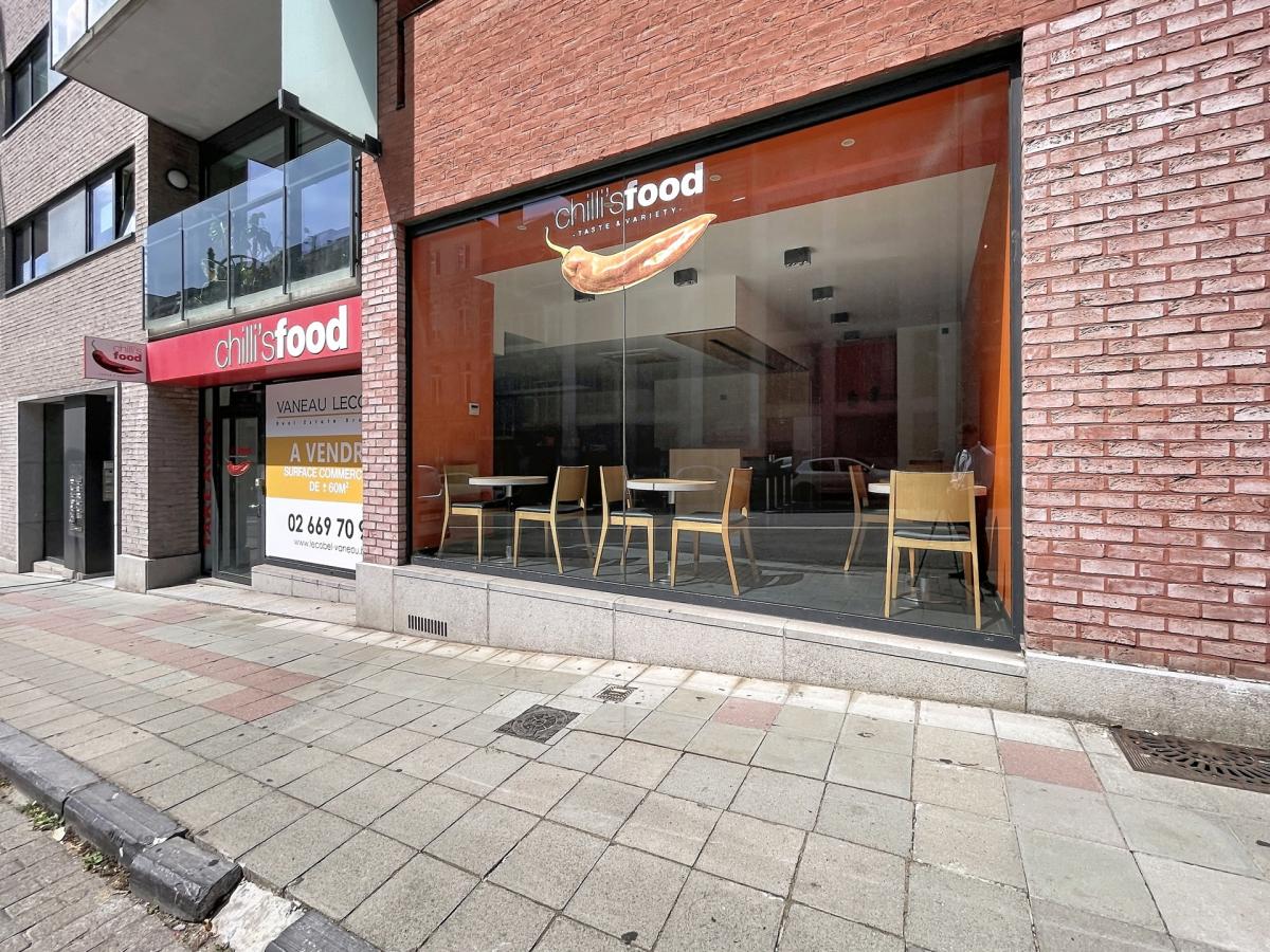 Quartier européen - belle surface commerciale de ± 60 m²