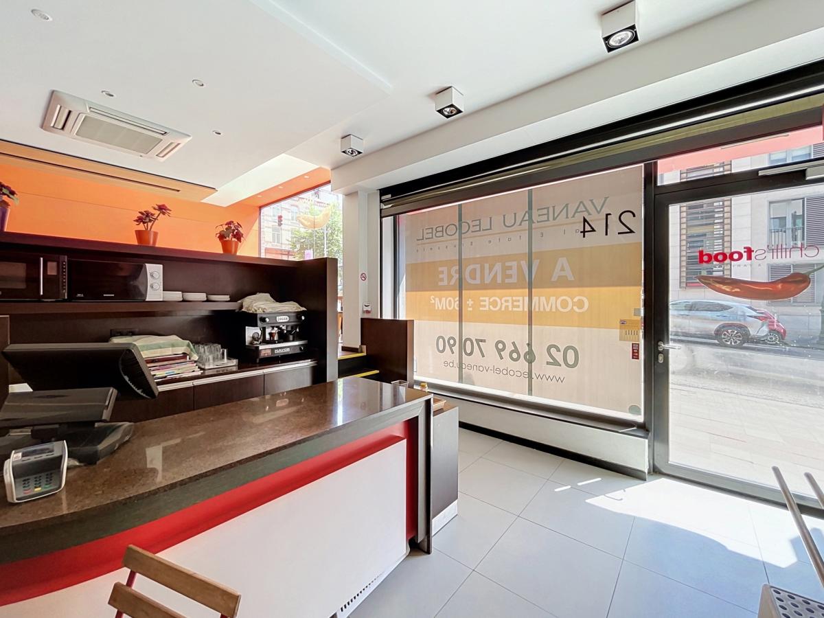 Quartier européen - belle surface commerciale de ± 60 m²
