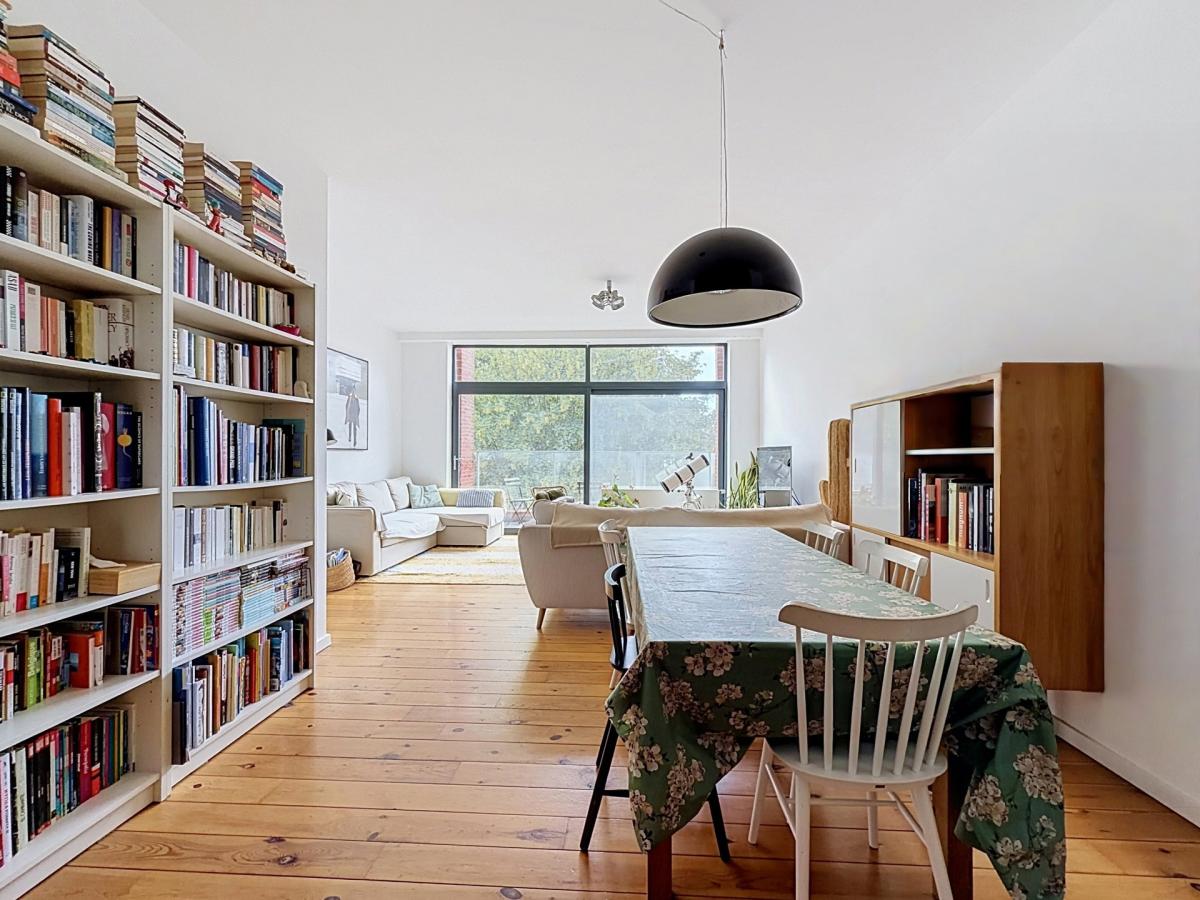 Pl. Brugmann/Lepoutre : Superbe appartement 3 ch. + terrasse