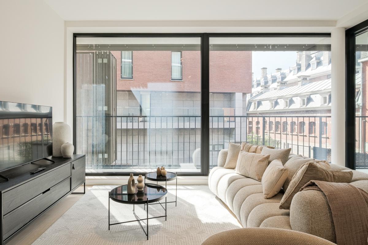 Petit Sablon / Rez-de chaussée 145m², 3ch. 