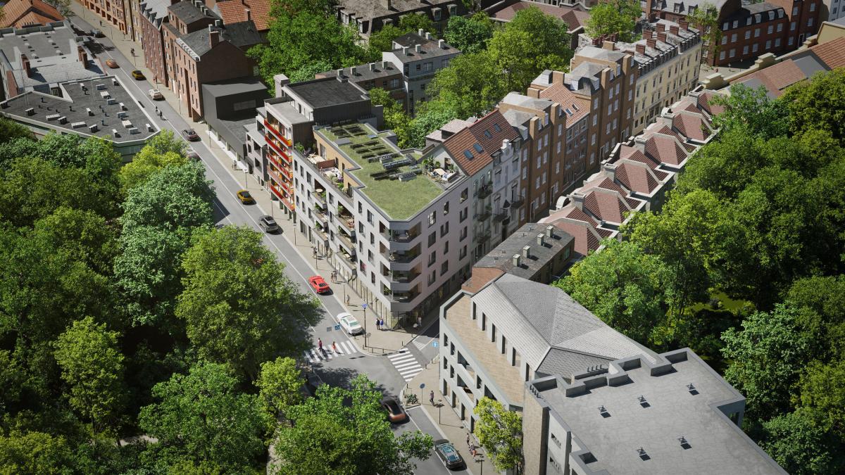 Magnifique penthouse neuf +-129m², 3ch., terrasse 11 m²