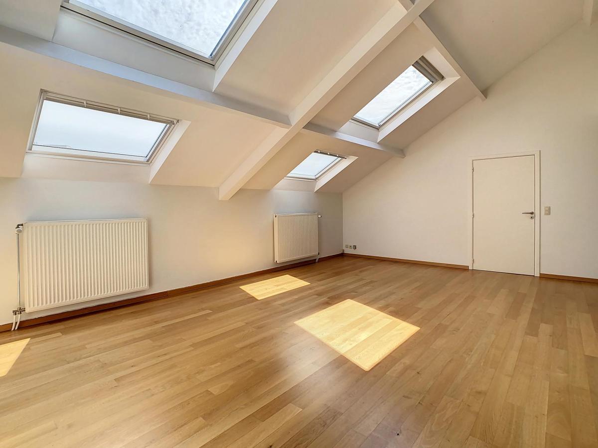 Etangs d'Ixelles : appartement 2 ch + bureau + 2 terrasses
