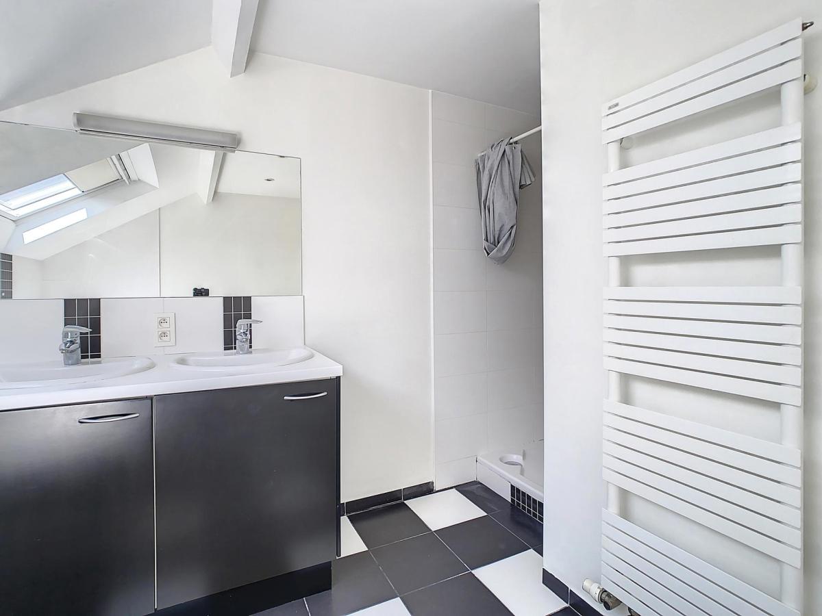 Etangs d'Ixelles : appartement 2 ch + bureau + 2 terrasses