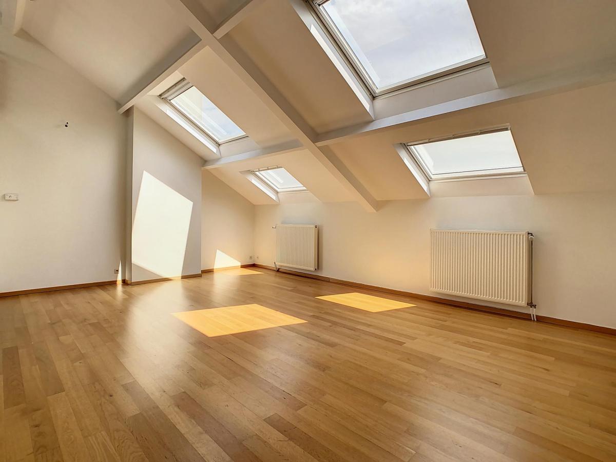 Etangs d'Ixelles : appartement 2 ch + bureau + 2 terrasses