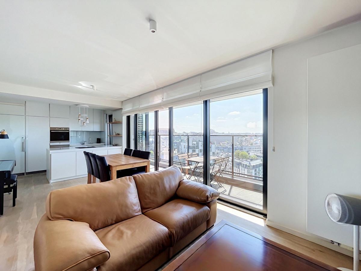 Quartier Européen : Superbe appart. 3 ch. + terrasse