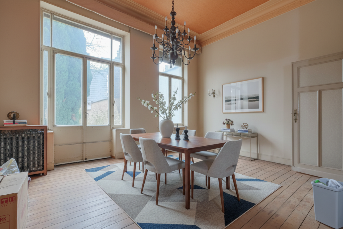Pl. Brugmann - Maison bourgeoise de ± 580 m² bruts & jardin 