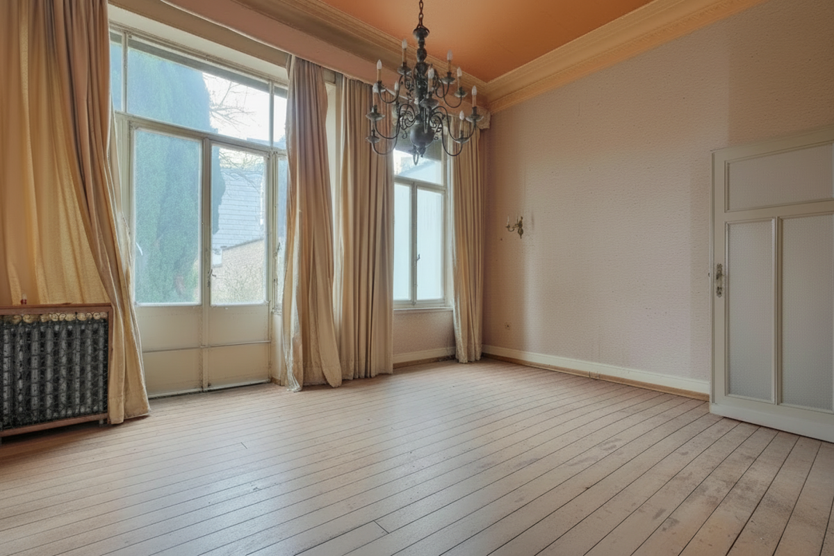 Pl. Brugmann - Maison bourgeoise de ± 580 m² bruts & jardin 