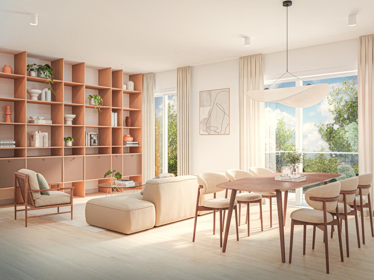 Jourdan Square - Magnifique appartement ± 59 m²  - Terrasse 