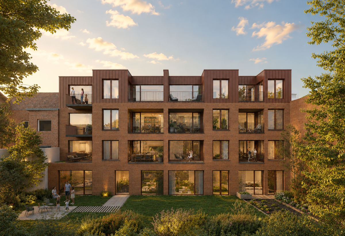 Wwood - superbe penthouse de 156  m² avec terrasse + balcon