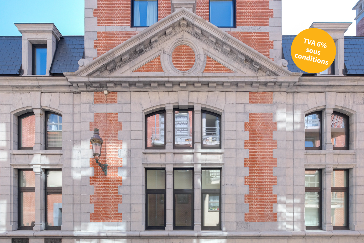 Appartement de ± 114 m², 2ch. + terrasse