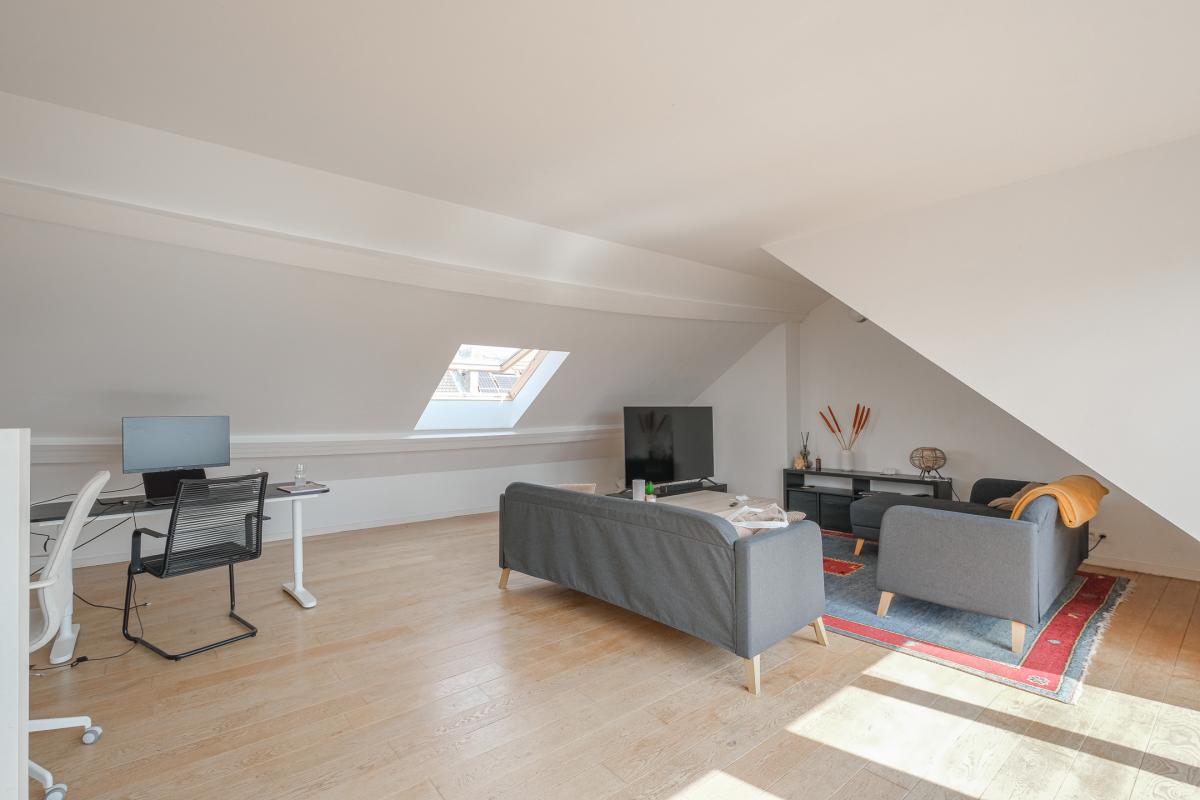 Etangs d'Ixelles : duplex 2ch + terrasse