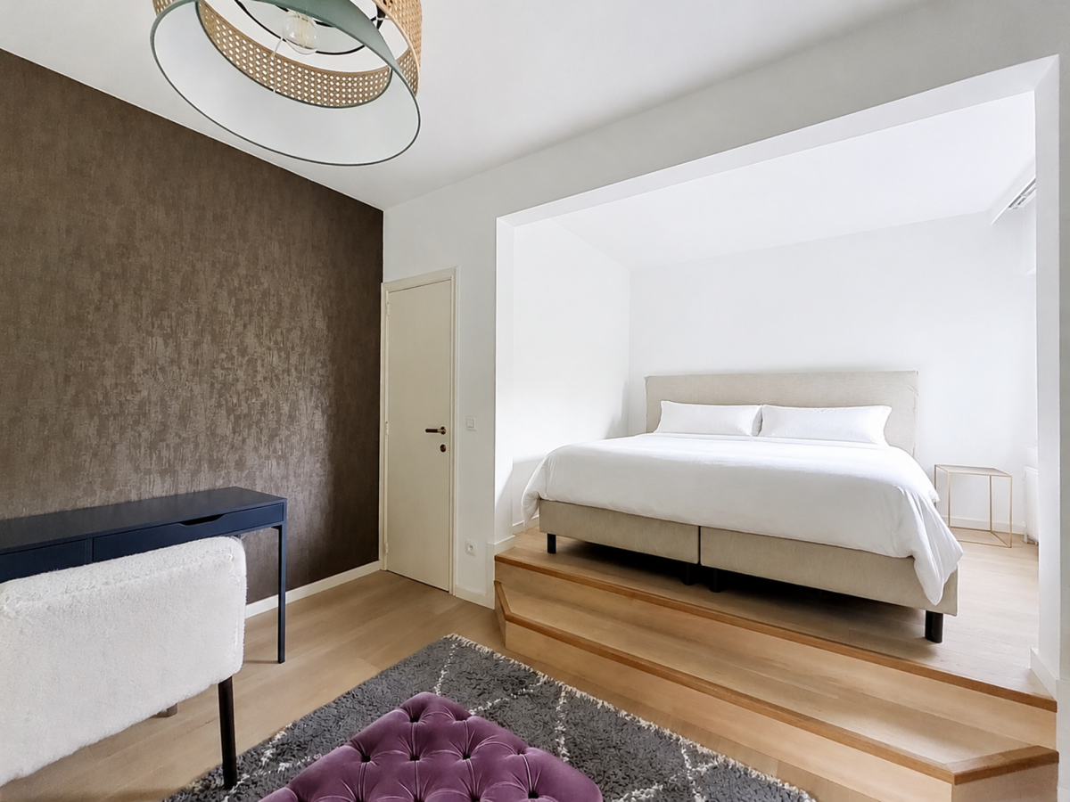 Messidor / Brugmann : Bel appartement meublé de 2 chambres 