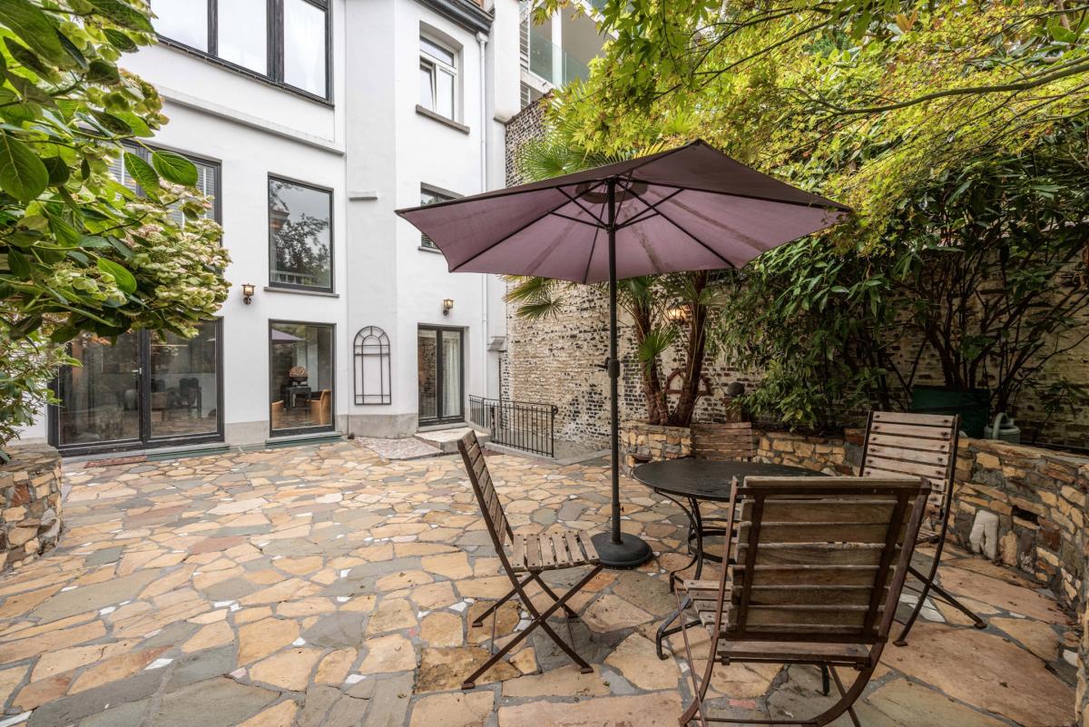 Louise/Bailli - Magnifique duplex de ± 170 m² bruts + jardin