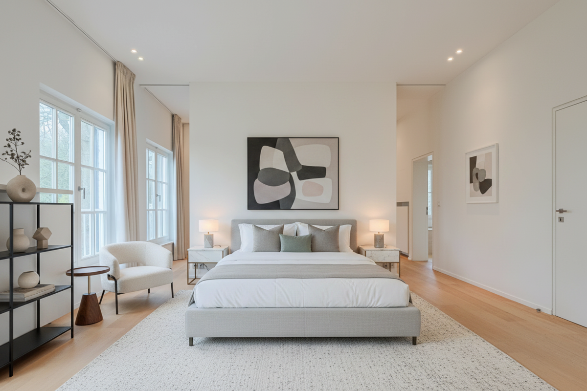 Leo Errera - Villa de 670 m² bruts, jardin & prof. libérale.