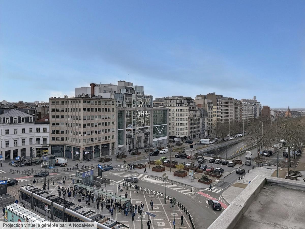 Boulevard Waterloo : Bel appartement meublé de 2 chambres