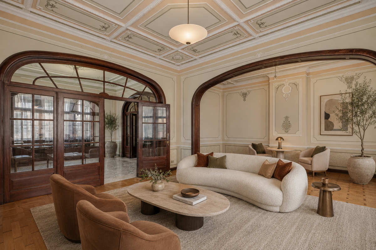 Magnifique Hôtel de maître de ± 600 m², jardin et garage.