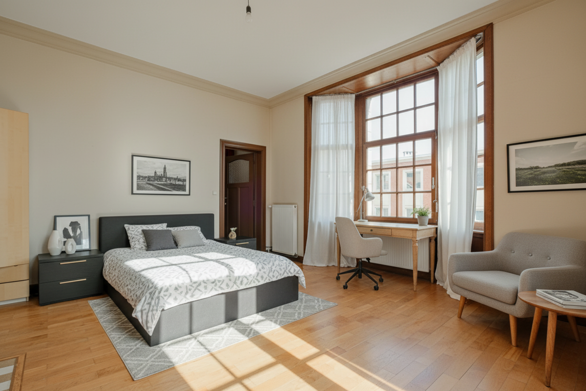 Magnifique Hôtel de maître de ± 600 m², jardin et garage.