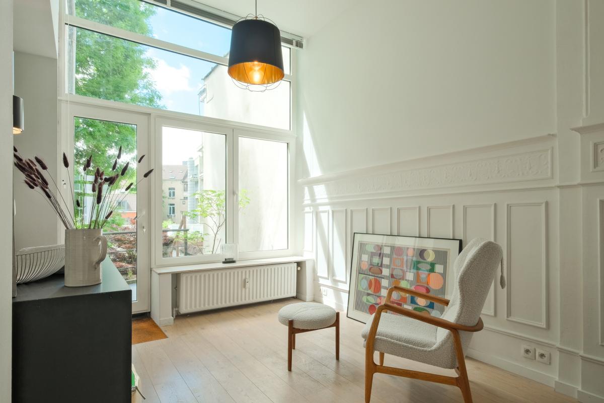 Cinquentenaire - Magnifique duplex avec jardin & garage