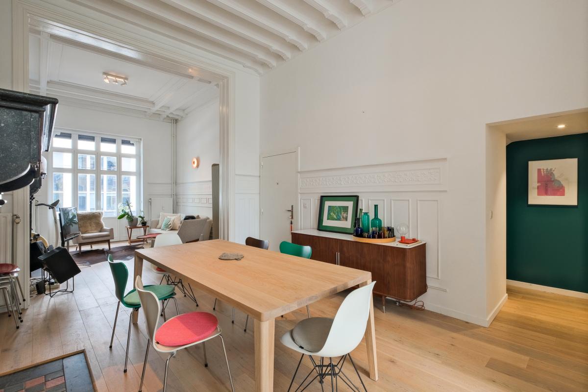 Cinquentenaire - Magnifique duplex avec jardin & garage