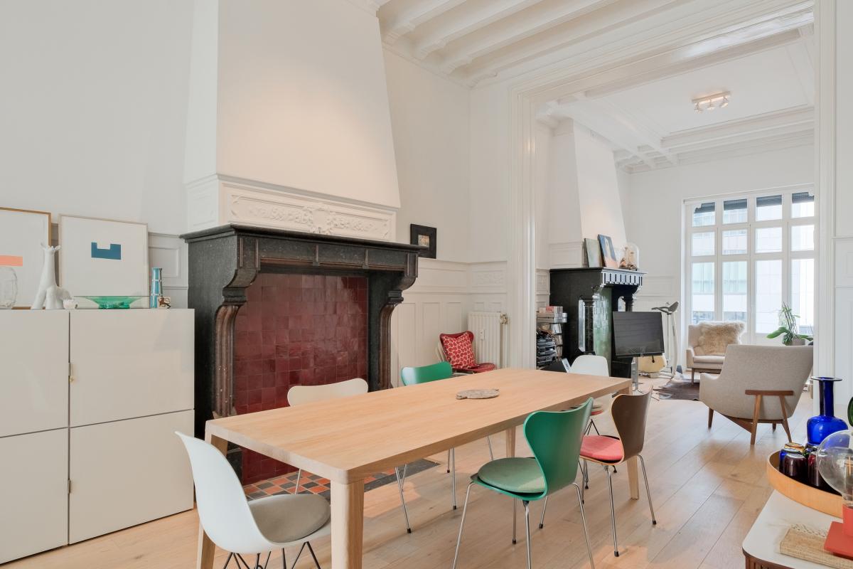 Quartier EU - Magnifique duplex avec jardin & garage