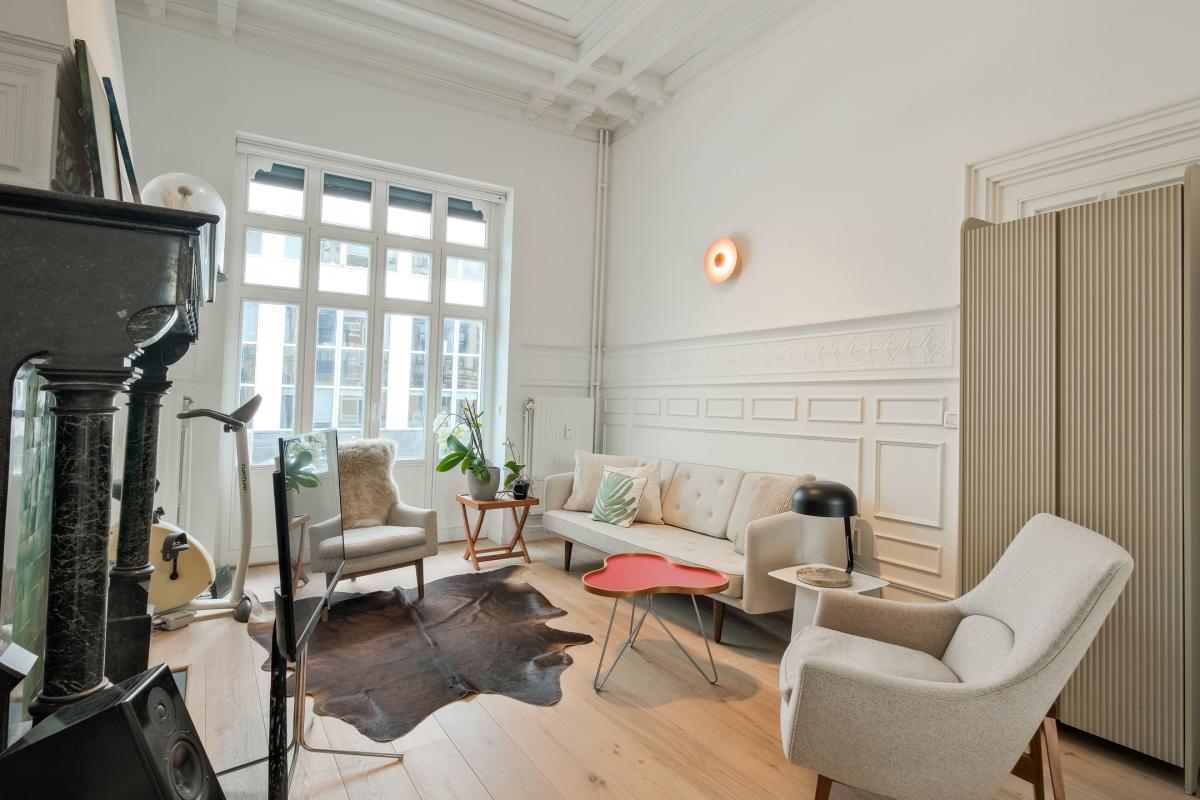 Quartier EU - Magnifique duplex avec jardin & garage