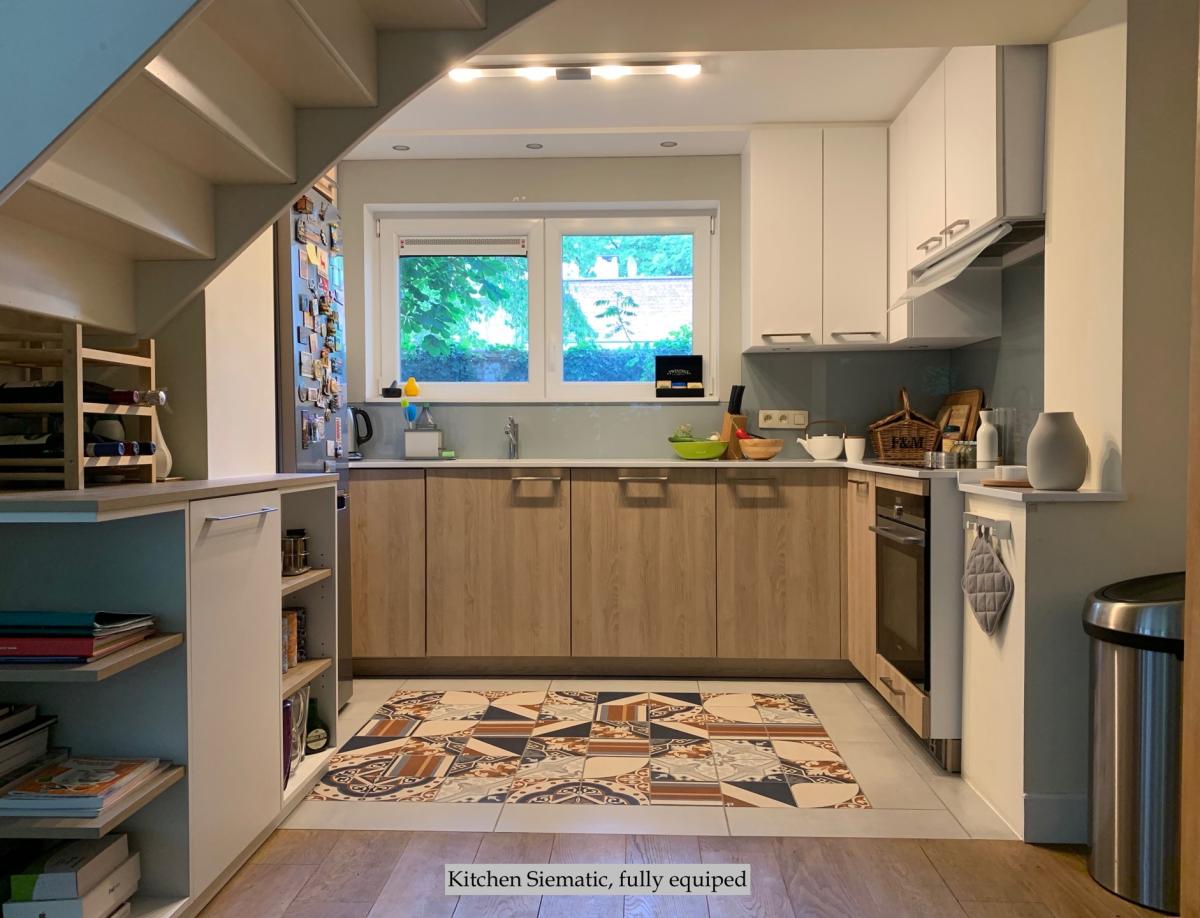 Magnifique triplex 4 chambres avec jardin et parking