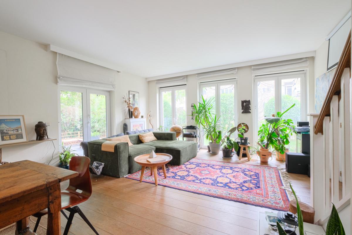 Magnifique triplex 4 chambres avec jardin et parking