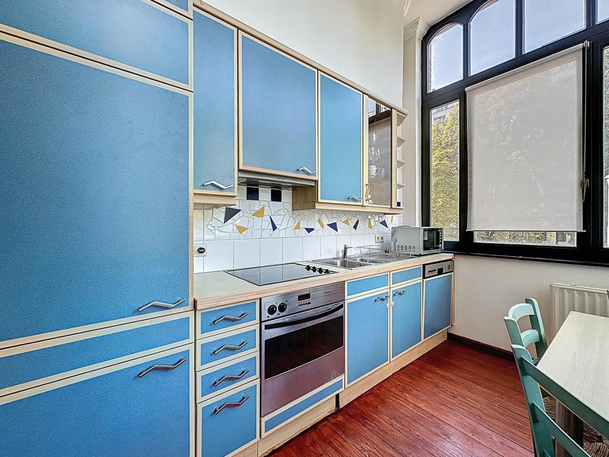 Etangs d'Ixelles / Louise : Bel appartement de caractère