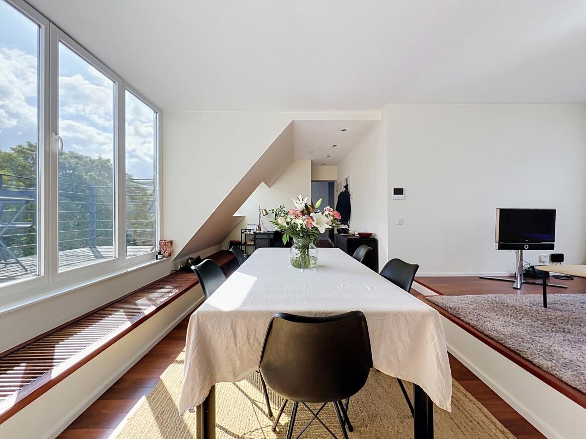 Bois de la Cambre : Magnifique penthouse 1ch + parking