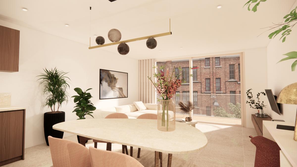 Projet Fantine : appart 88m² 2ch terr 3,7m² 