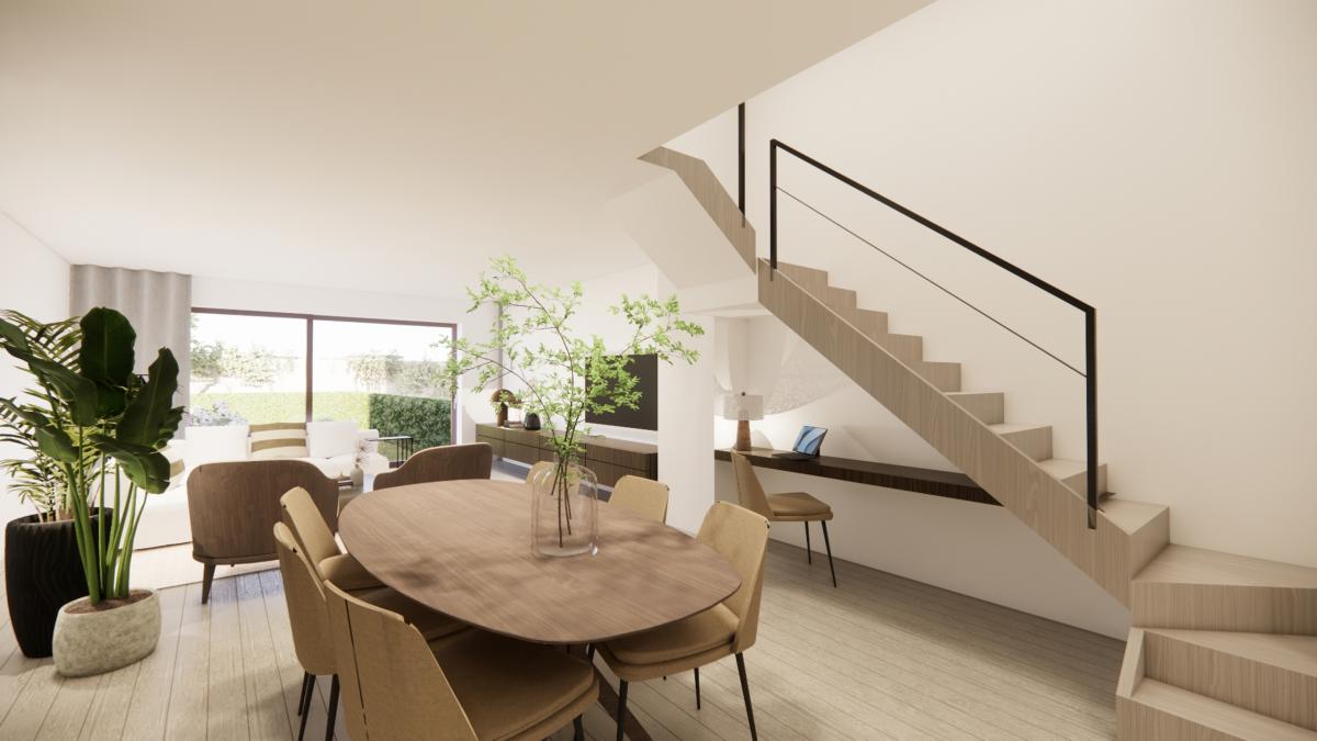 Rez duplex 170m² 4 chambres terr 20m² jard 80m² 