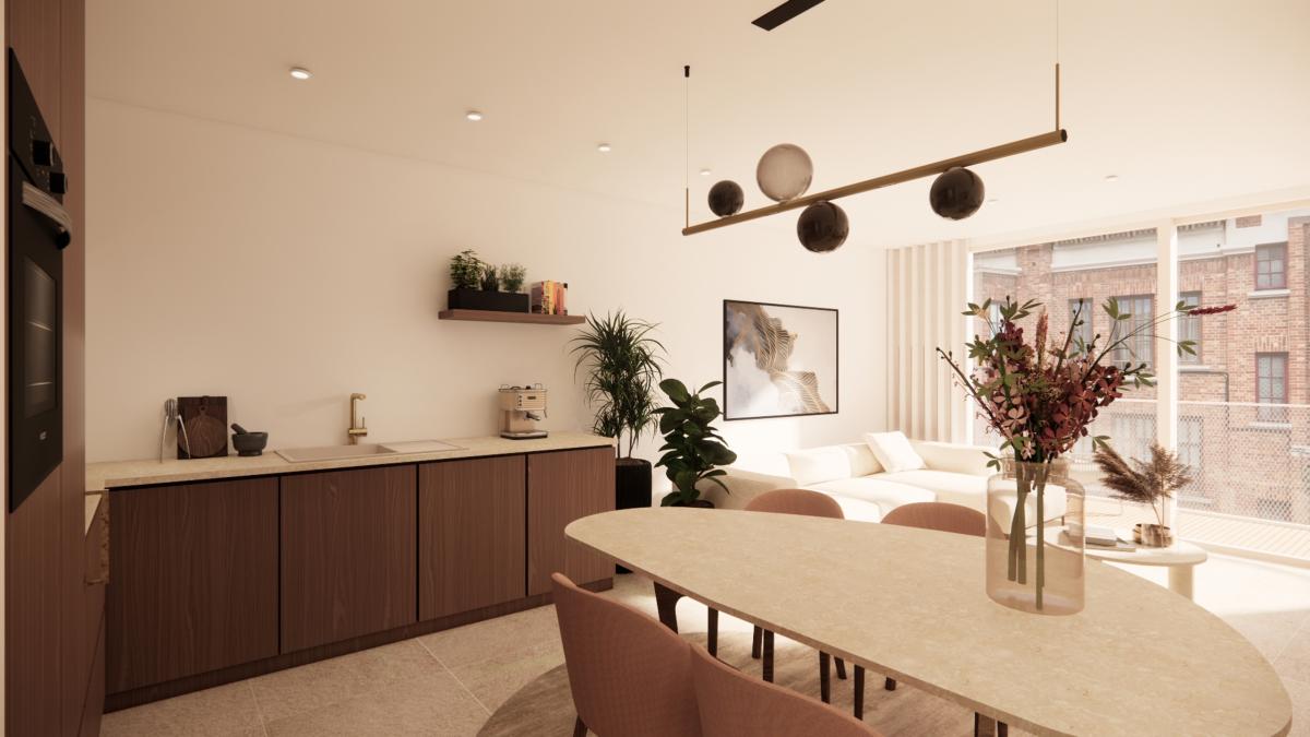 Projet Fantine : appart 88m² 2ch terr 3,7m² 