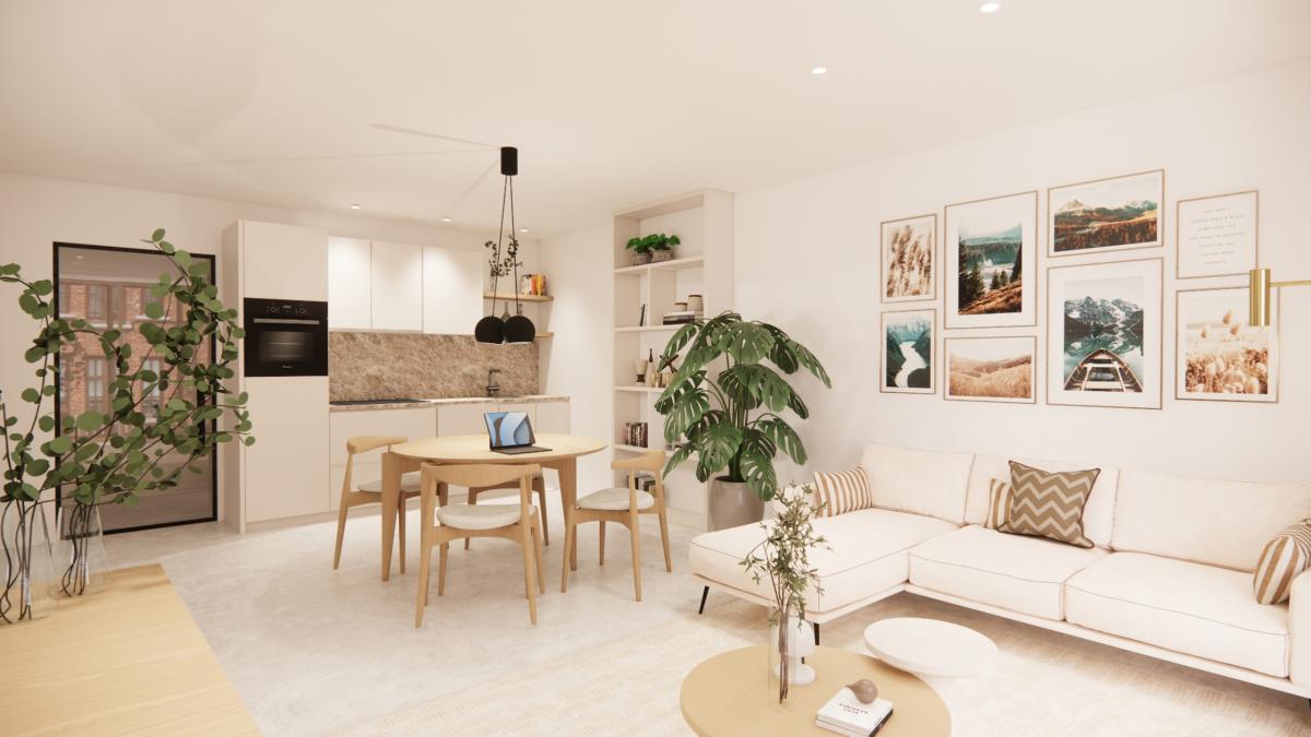 Projet Fantine : appart 67m² 1ch terr 5,7m²