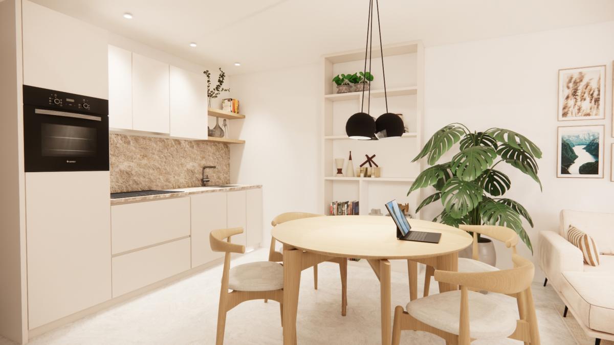 Projet Fantine : appart 67m² 1ch terr 5,7m²