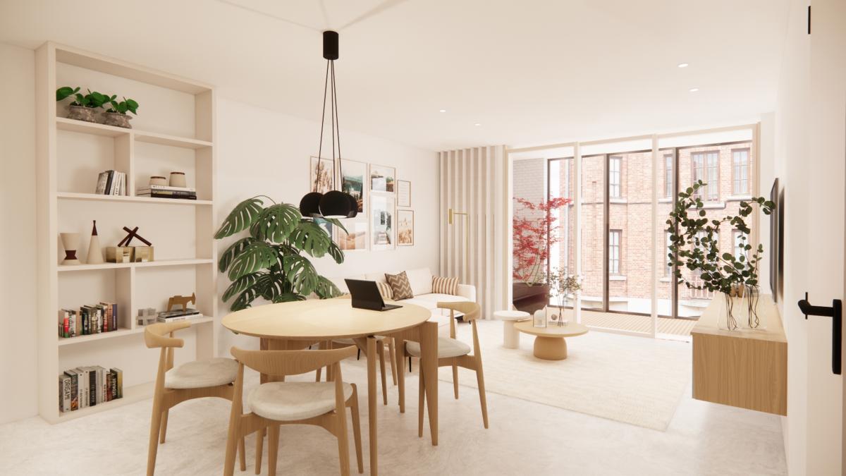 Projet Fantine : appart 67m² 1ch terr 5,7m²