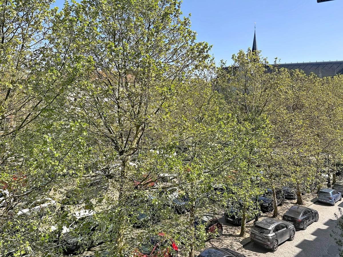 Sablon : Superbe appartement meublé + vue imprenable