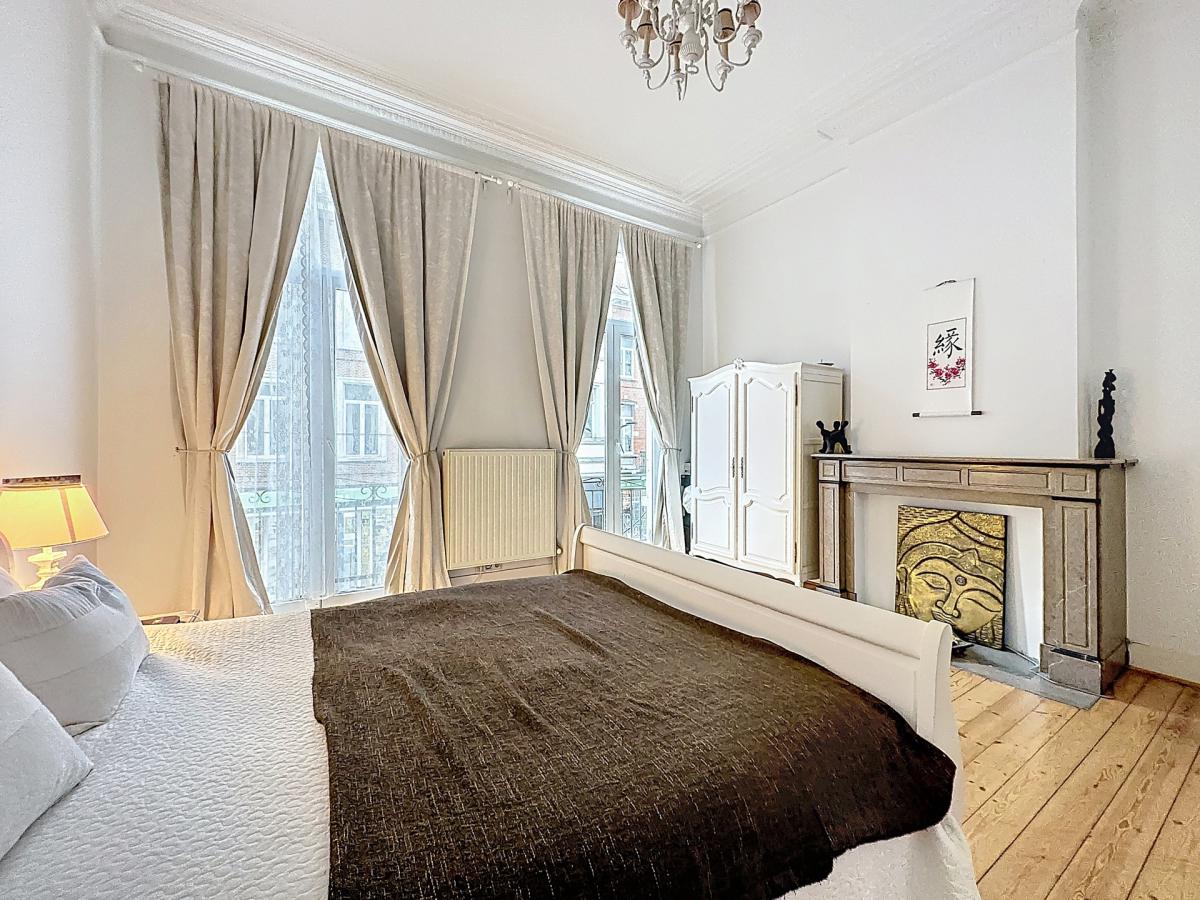 Bailli : Bel appartement meublé + grand balcon
